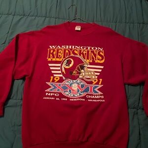 Vintage 1992 Redskins Super Bowl champion sweatshirt